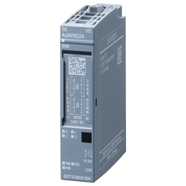 6ES7132-6BD20-0DA0 | Siemens SIMATIC ET 200SP Digital Output Module