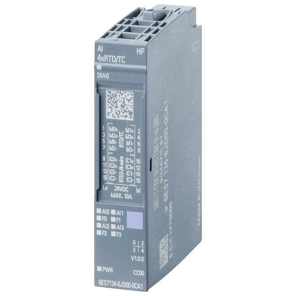 6ES7134-6JD00-2CA1 | Siemens SIMATIC ET 200SP Analog Input Module