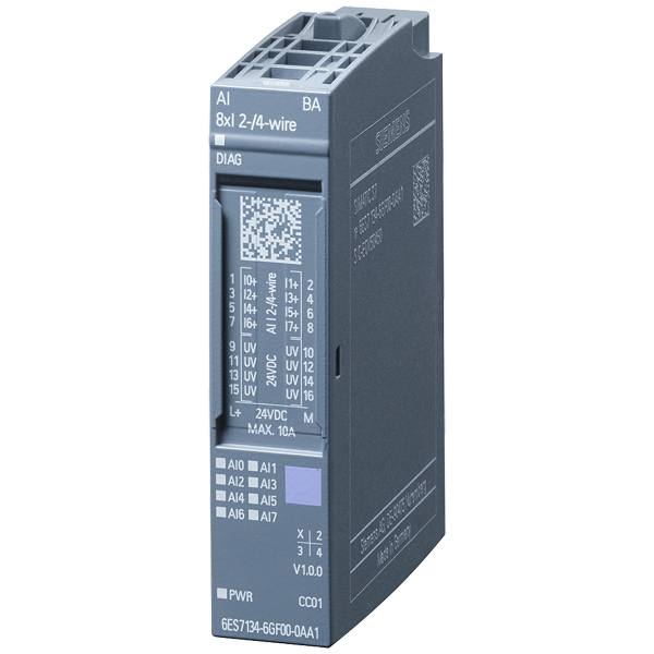 6ES7134-6GF00-0AA1 | Siemens SIMATIC ET 200SP Analog Input Module