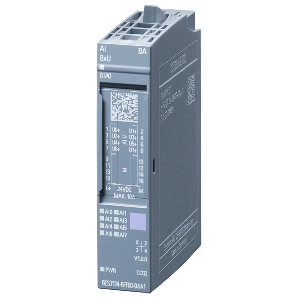 6ES7134-6FF00-0AA1 | Siemens SIMATIC ET 200SP Analog Input Module