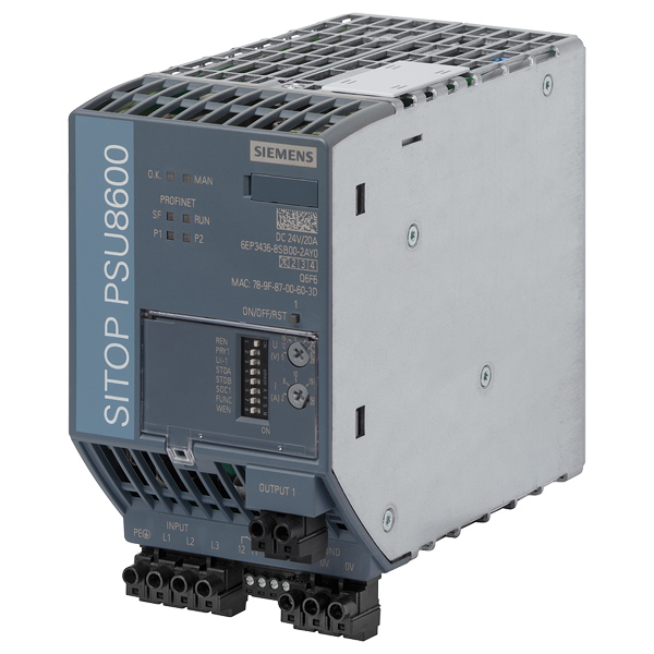 6EP3436-8SB00-2AY0 | Siemens SITOP PSU8600 Power Supply Unit