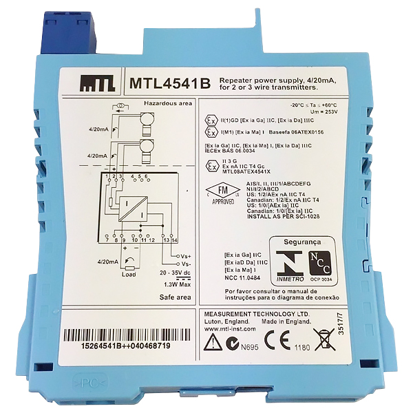 MTL4541B | MTL Repeater Power Supply