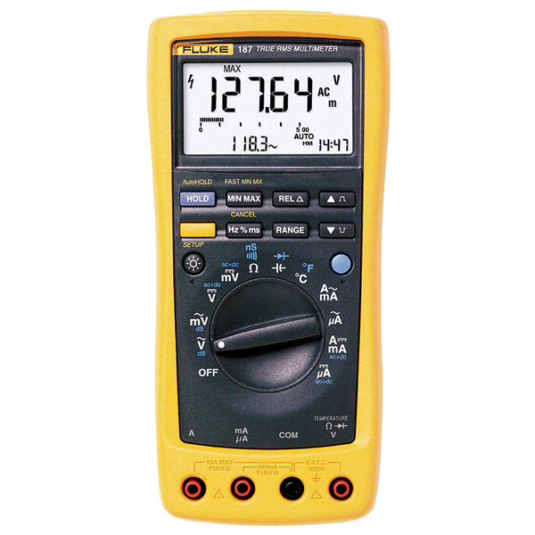 Fluke 187 Handheld Digital Multimeter