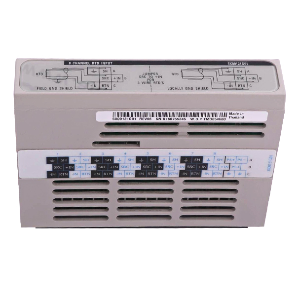5X00121G01 | Ovation 8 Channel RTD Input Module