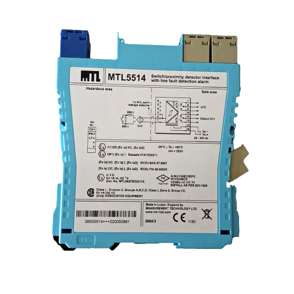MTL5514 | MTL Switch/Proximity Detector Interface