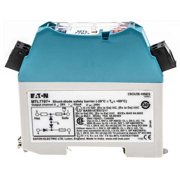 MTL7787+ | MTL 2-Channel Safety Barrier with 4-20 mA Analog Output
