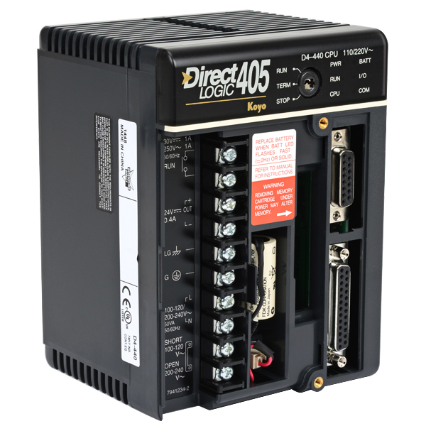 D4-440 | Koyo DL405 CPU - Discontinued & Obsolete