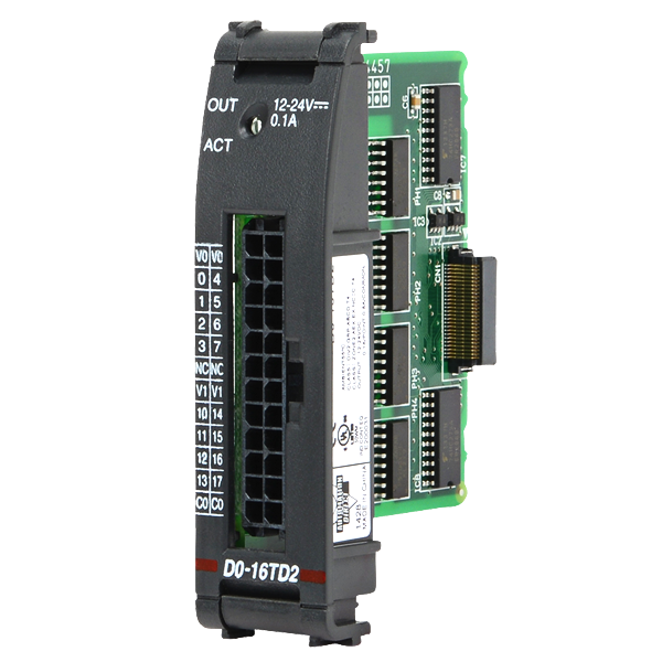 D0-16TD2 | Koyo 16-point 12-24 VDC Current Sourcing Output Module