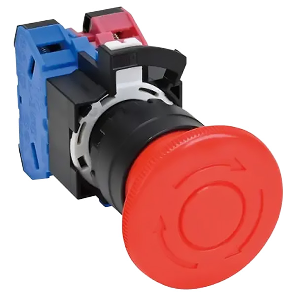 HW1B-V411R | IDEC HW Series Emergency Stop Switch [STOCK-Ship Same Day] [NEW Surplus for Clearance] - 1 piece available