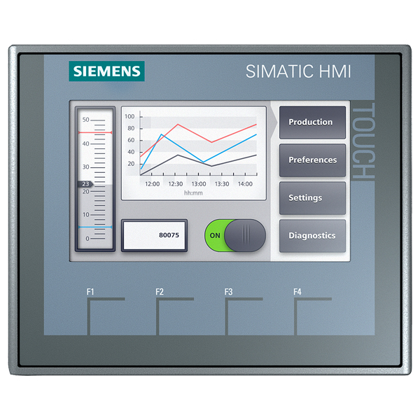 6AV2123-2DB03-0AX0 | Siemens SIMATIC HMI KTP400 Basic 4" TFT Display
