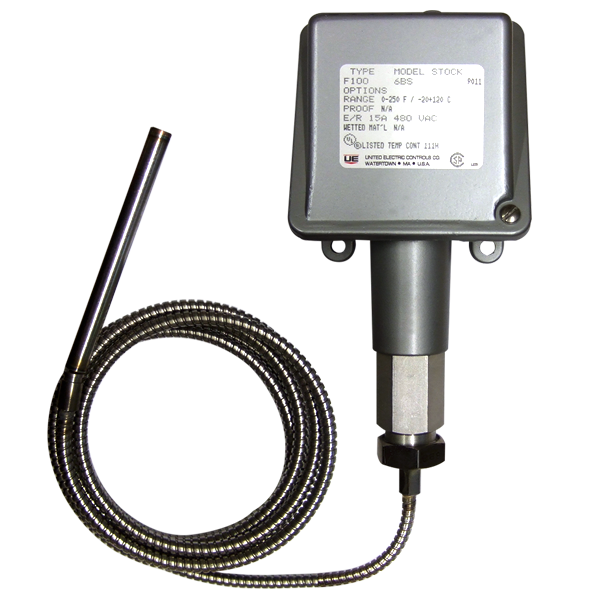 F100-7BS-6S-6S | United Electric Temperature Switch